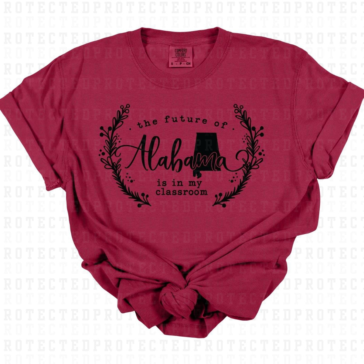 ALABAMA *SINGLE COLOR* - DTF TRANSFER