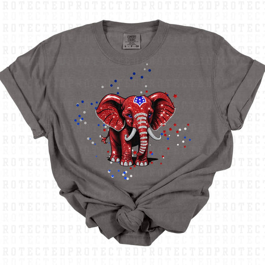 ELEPHANT *FAUX SEQUIN* - DTF TRANSFER