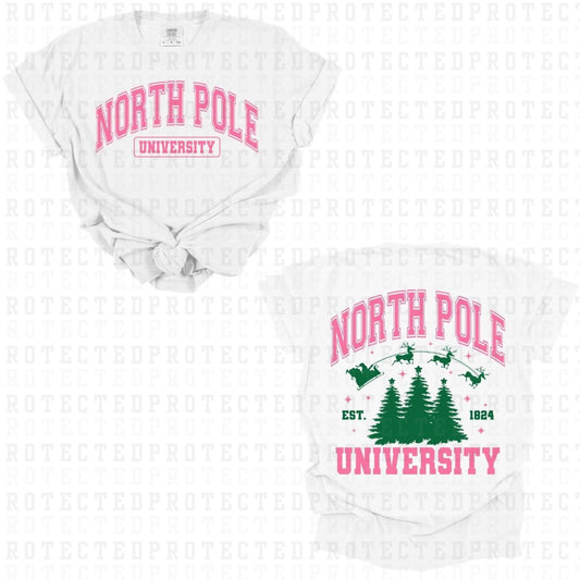 NORTH POLE UNIVERSITY (FULL FRONT+FULL BACK)