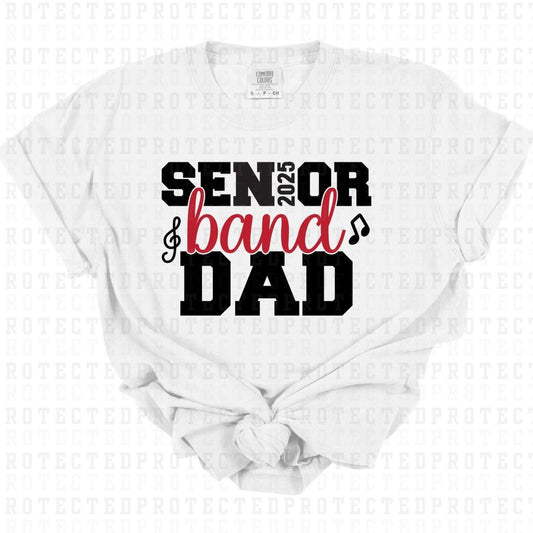 SENIOR BAND DAD 2025 - DTF TRANSFER