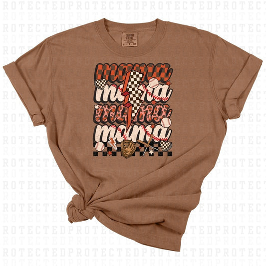 RETRO BASEBALL MAMA 4X - DTF TRANSFER