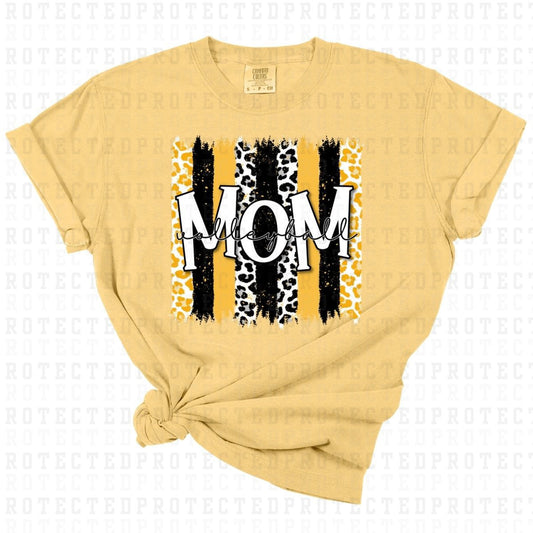 VOLLEYBALL MOM *BLACK & GOLD* - DTF TRANSFER