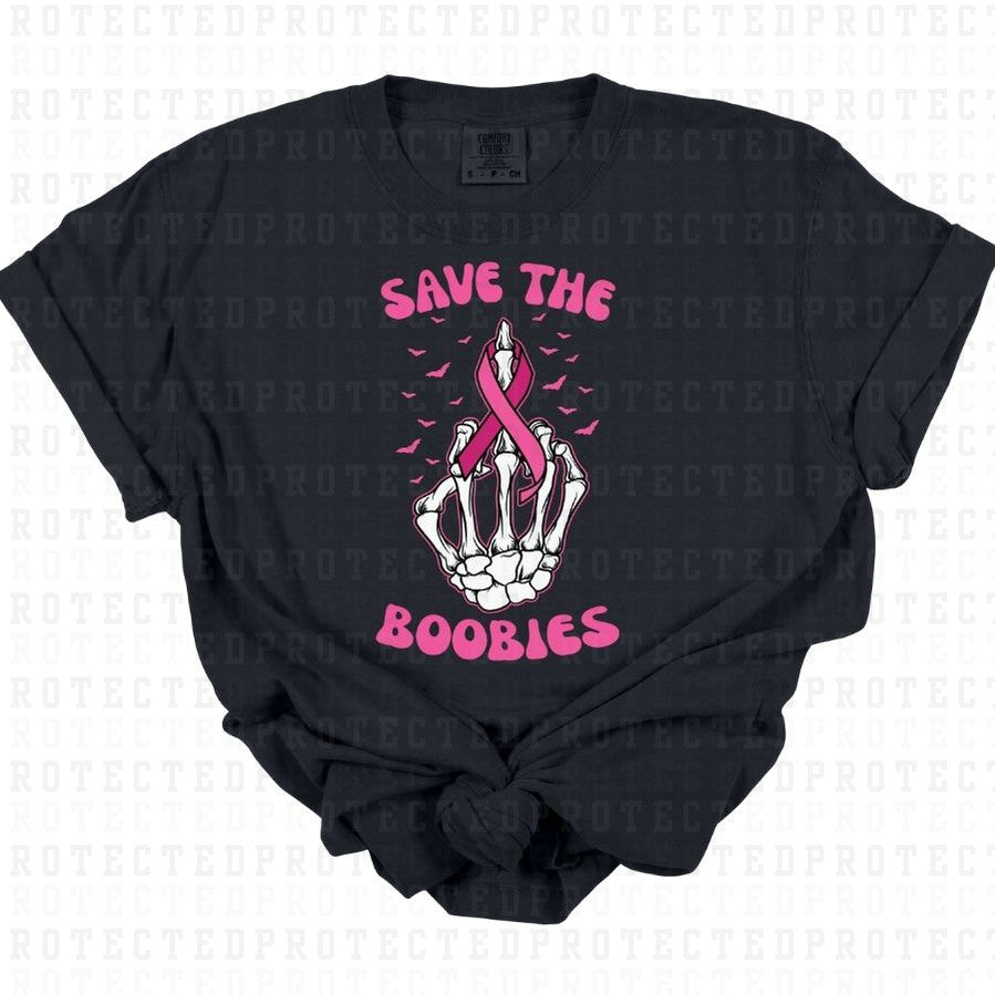 SAVE THE BOOBIES - DTF TRANSFER