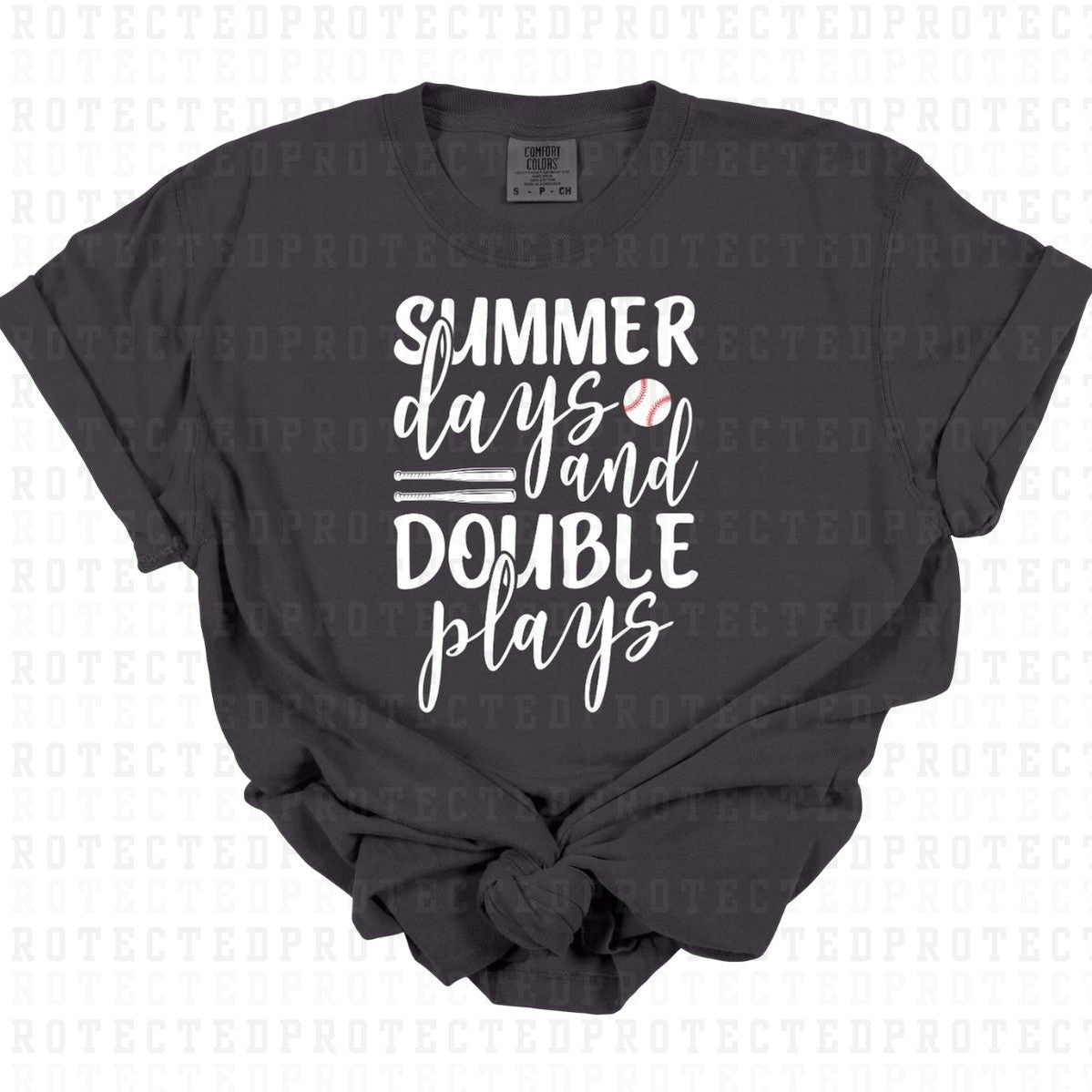 SUMMER DAYS AND DOUBLE PLAYS - DTF TRANSFER