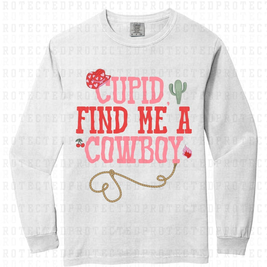 CUPID FIND ME A COWBOY - DTF TRANSFER