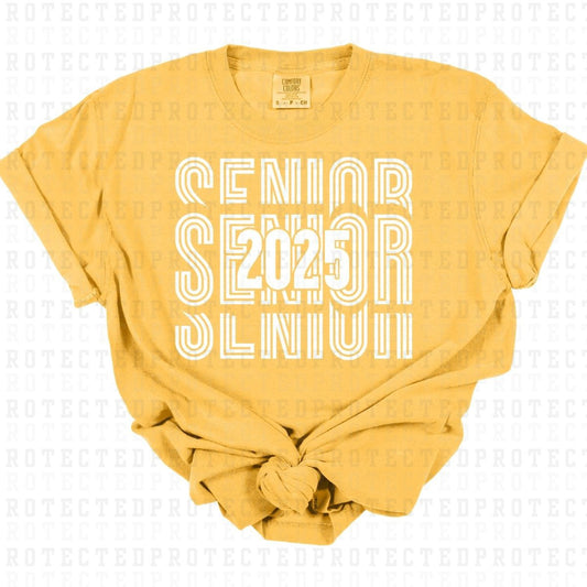 SENIOR 2025 *SINGLE COLOR* - DTF TRANSFER