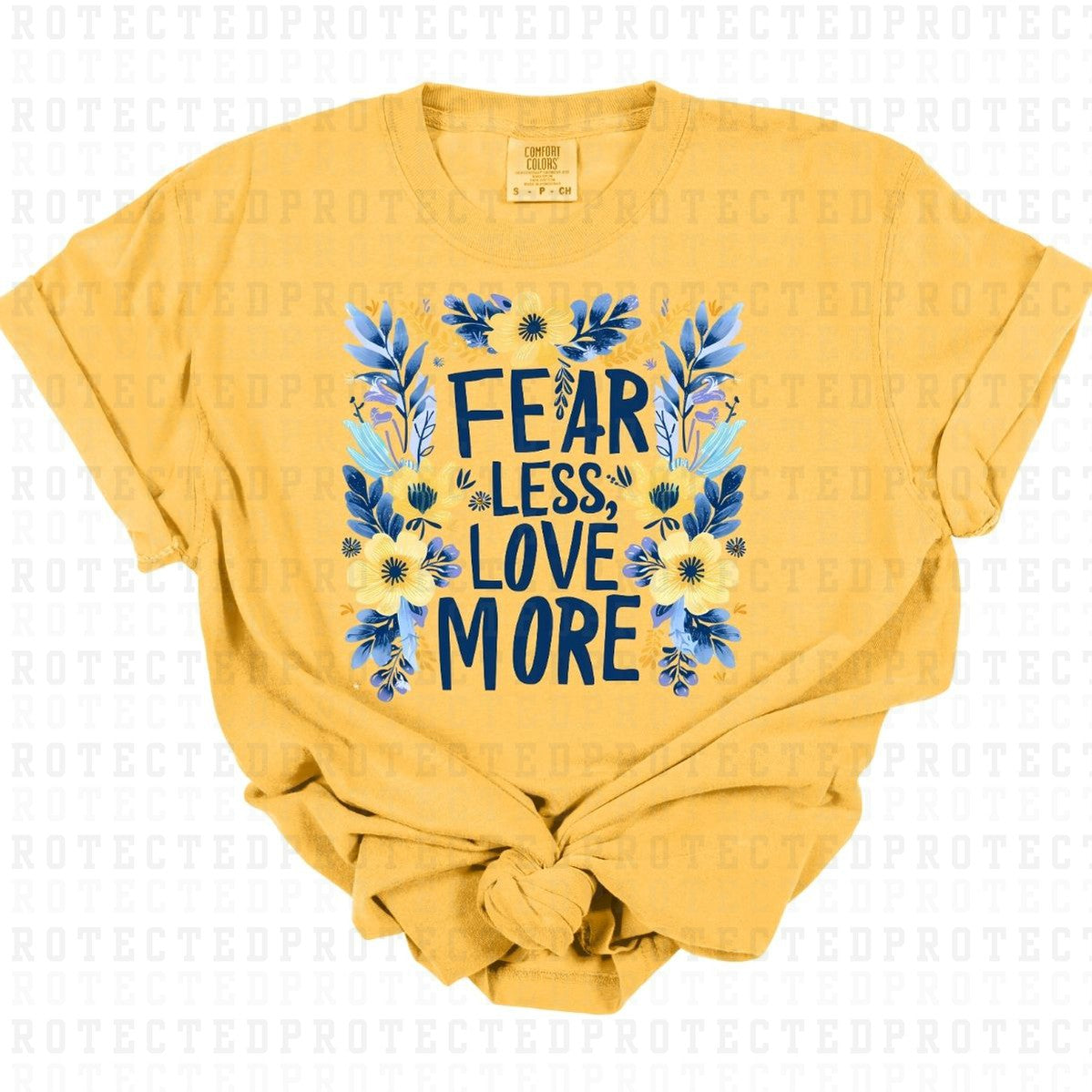 FEAR LESS LOVE MORE - DTF TRANSFER