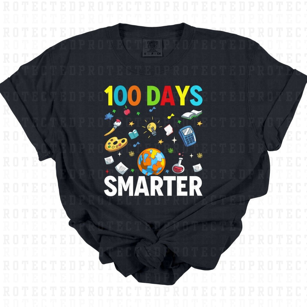 100 DAYS SMARTER - DTF TRANSFER