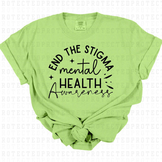 END THE STIGMA *SINGLE COLOR* - DTF TRANSFER