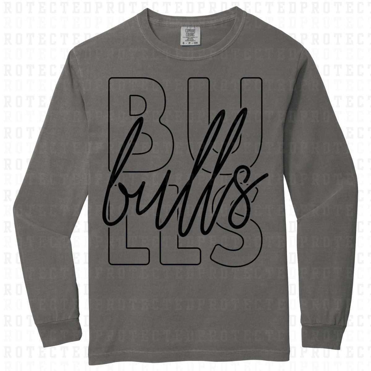 BULLDOGS *SINGLE COLOR* - DTF TRANSFER