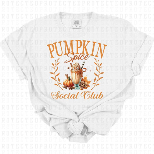 COQUETTE PUMPKIN SPICE *GRUNGE* - DTF TRANSFER