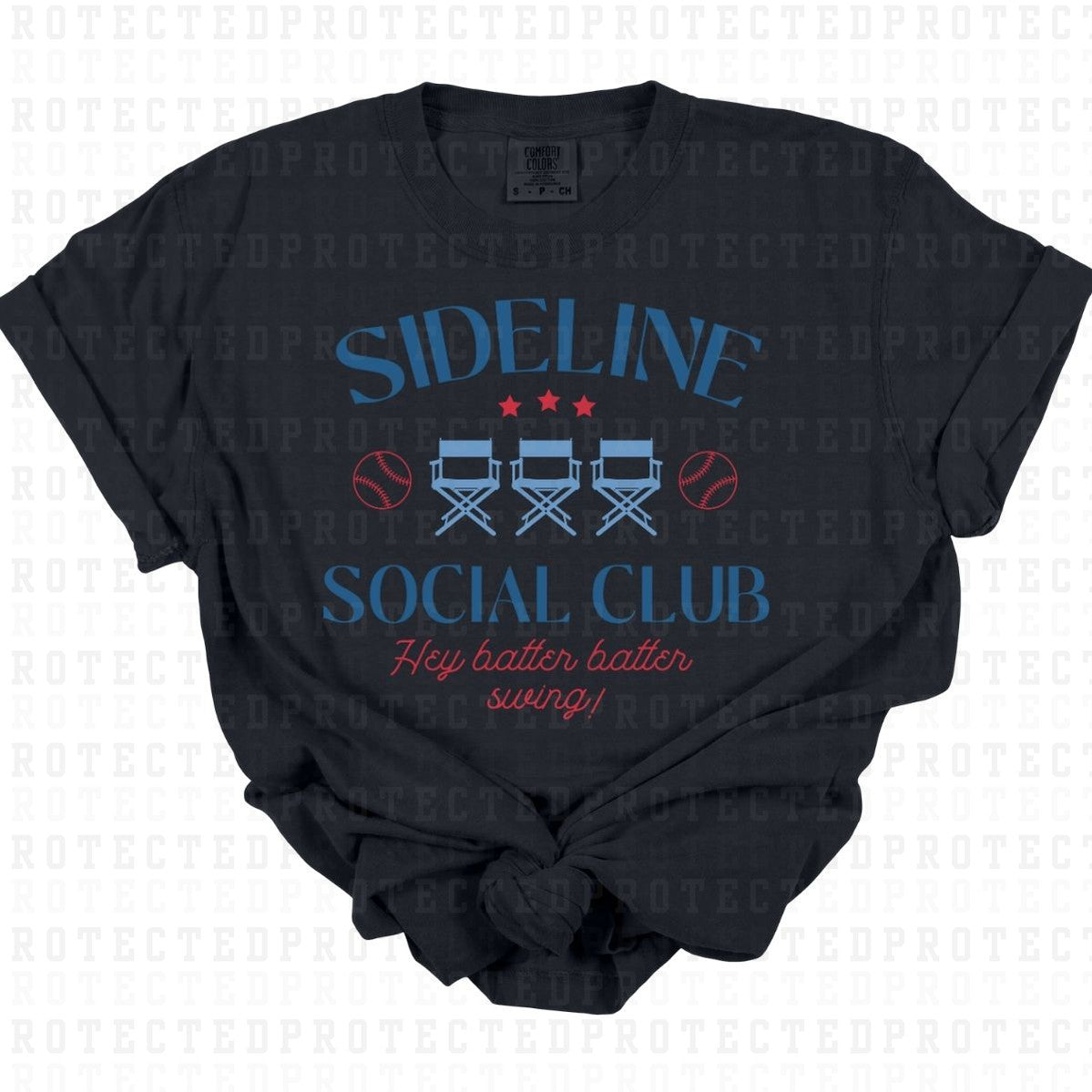 SIDE LINE SOCIAL CLUB HEY BATTER BATTER SWING - DTF TRANSFER