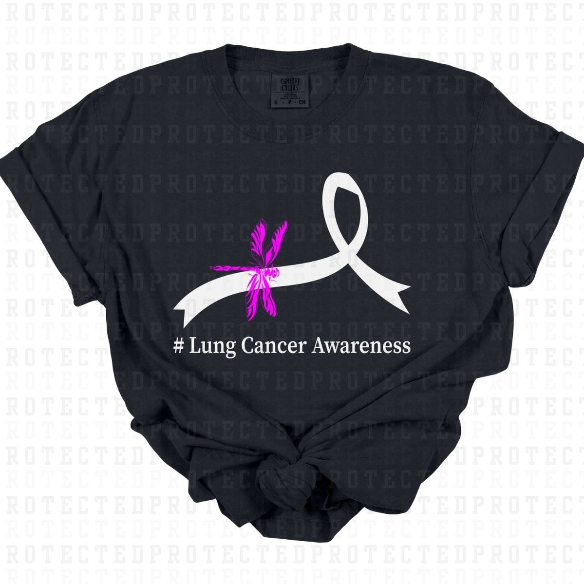 LUNG CANCER AWARENESS - DTF TRANSFER