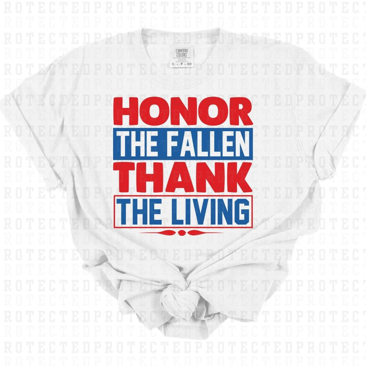 HONOR THE FALLEN - DTF TRANSFER