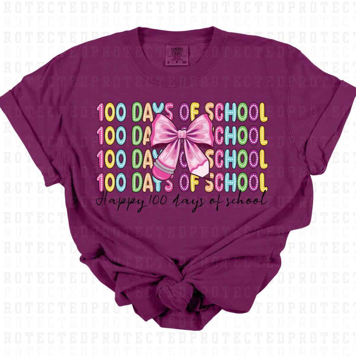 COQUETTE 100 DAYS OF SCHOOL - DTF TRANSFER