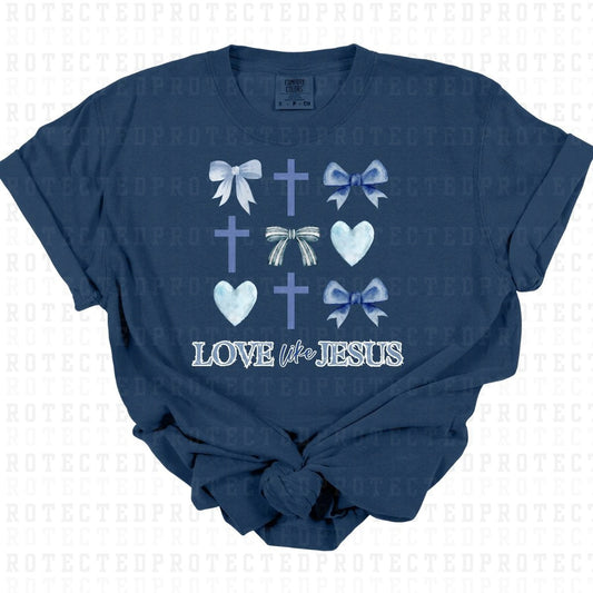 COQUETTE LOVE LIKE JESUS - DTF TRANSFER