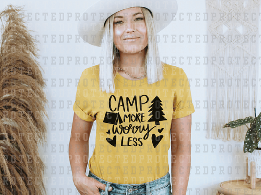 CAMP MORE WORRY LESS - DTF TRANSFER - KAI RAE TRANSFERS