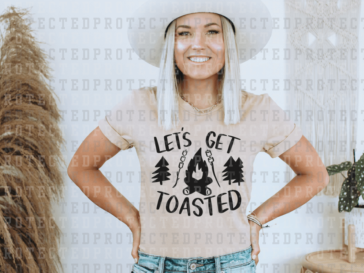 LET'S GET TOASTED - DTF TRANSFER - KAI RAE TRANSFERS
