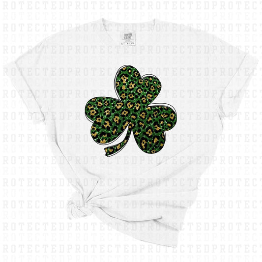 ANIMAL PRINT SHAMROCK - DTF TRANSFER