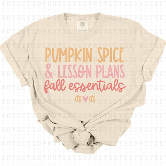 PUMPKIN SPICE & LESSON PLANS - DTF TRANSFER