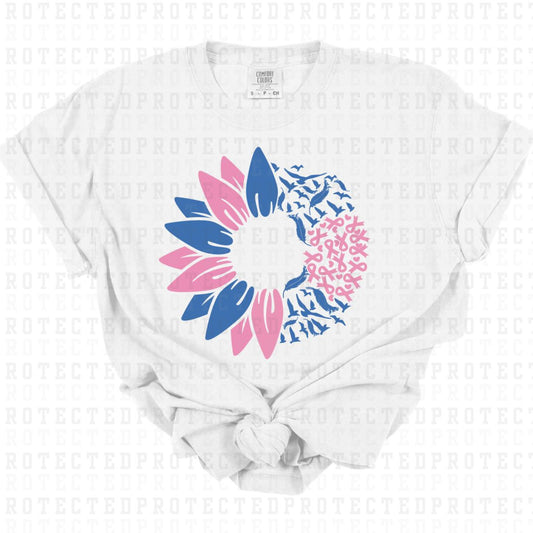 PREGNANCY & INFANT LOSS AWARENESS FLOWER - DTF TRANSFER