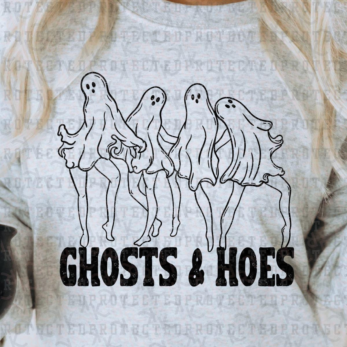 GHOULS & HOES *SINGLE COLOR* - DTF TRANSFER