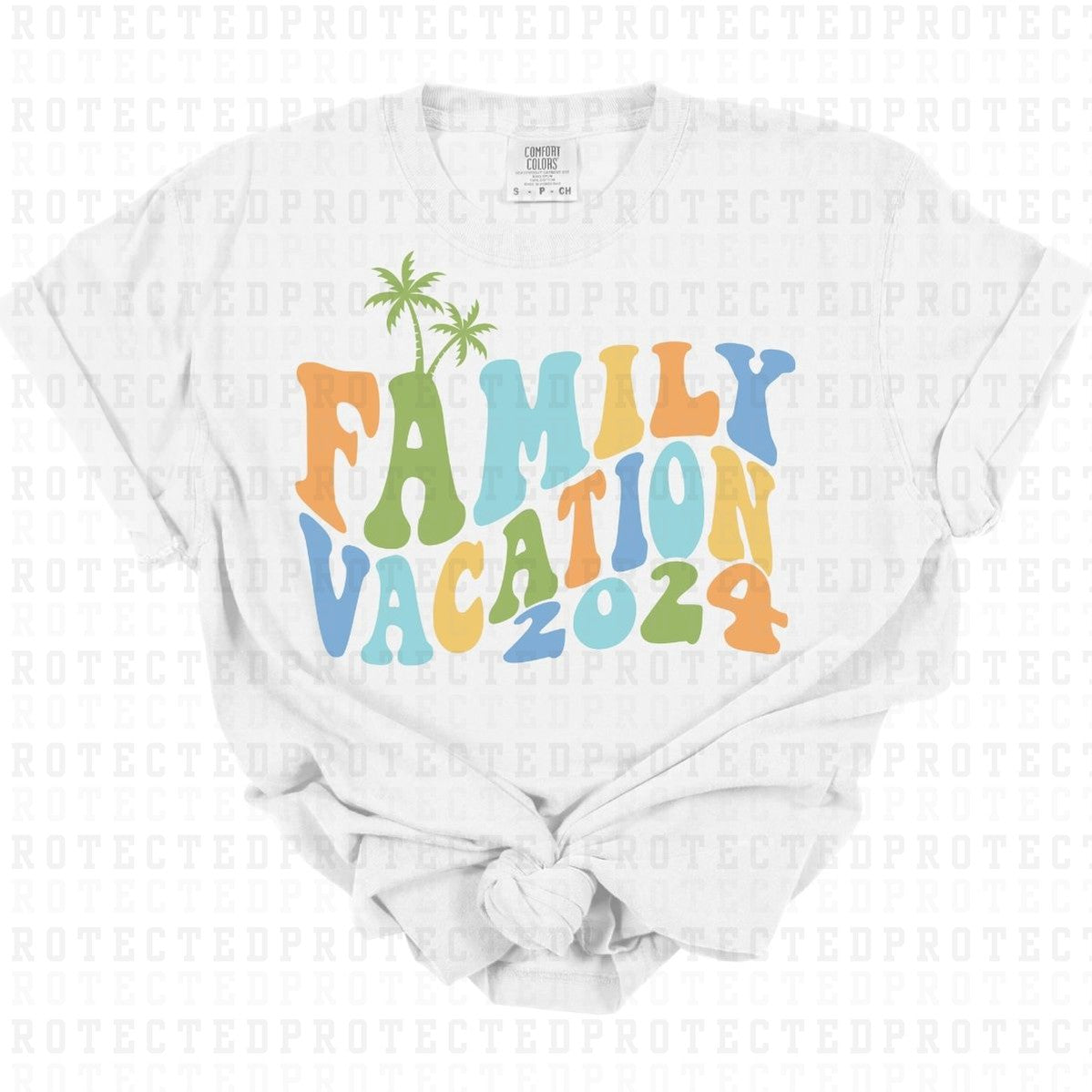 FAMILY VACATION 2024 - DTF TRANSFER