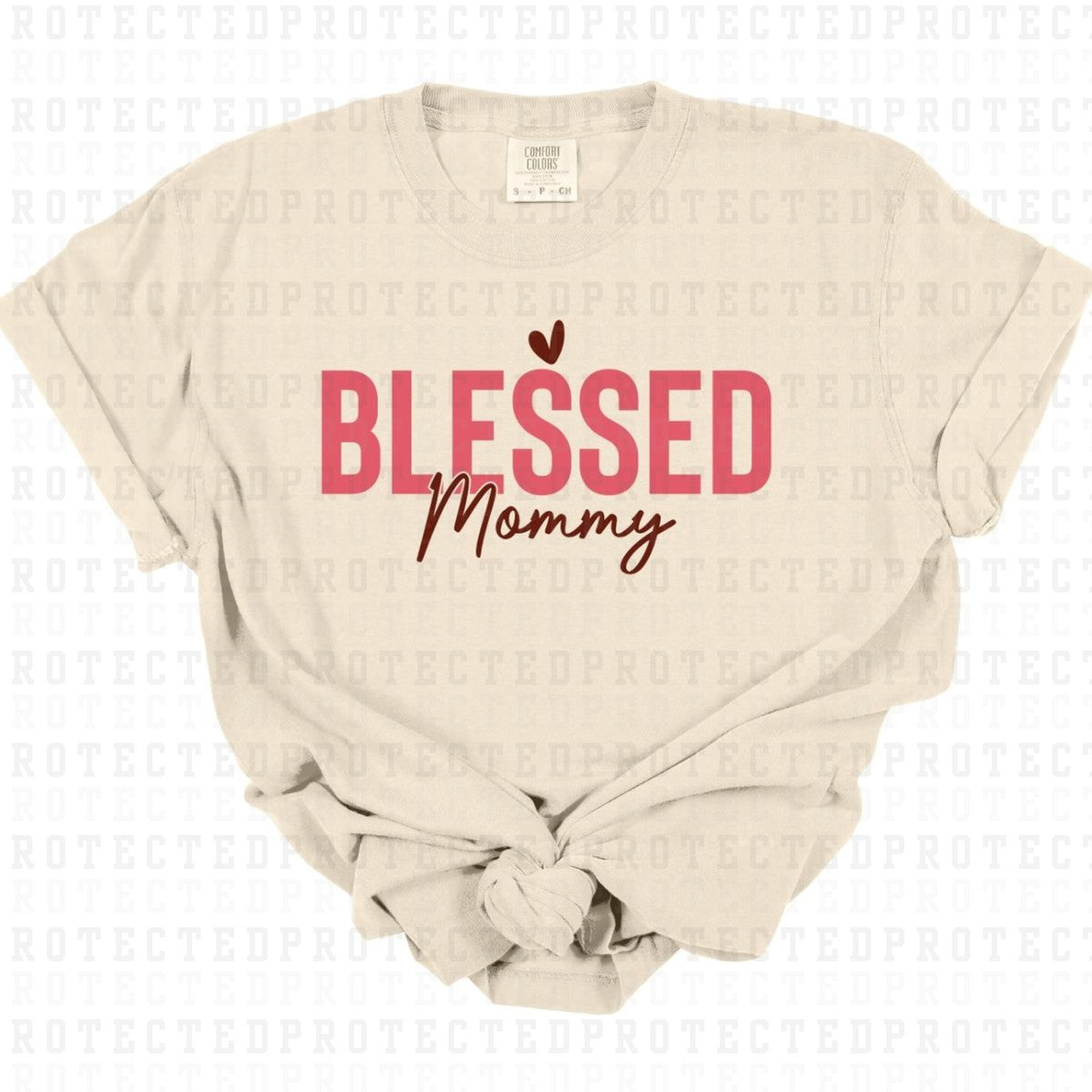 BLESSED MOMMY - DTF TRANSFER