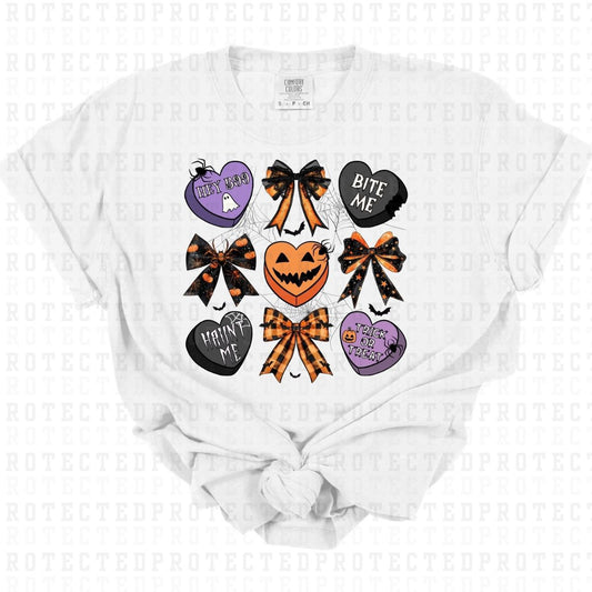 COQUETTE HALLOWEEN HEARTS - DTF TRANSFER