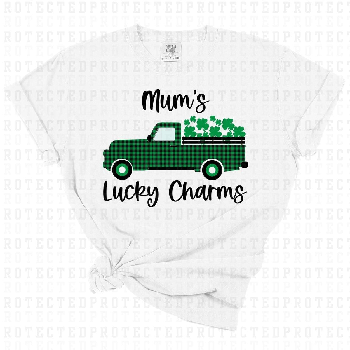 MUMS LUCKY CHARM - DTF TRANSFER