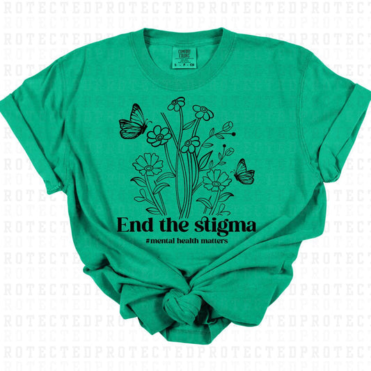 END THE STIGMA *SINGLE COLOR* - DTF TRANSFER