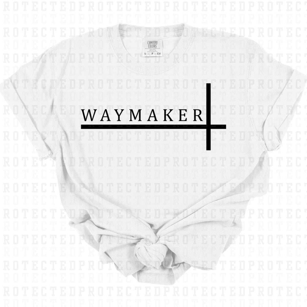 WAYMAKER *SINGLE COLOR* - DTF TRANSFER