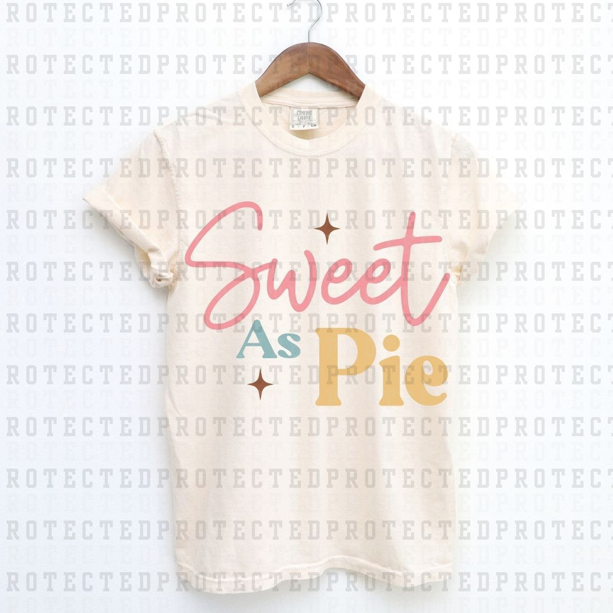 SWEET AS PIE - DTF TRANSFER