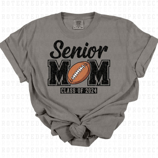 FOOTBALL SENIOR MOM *W/GRUNGE* - DTF TRANSFER