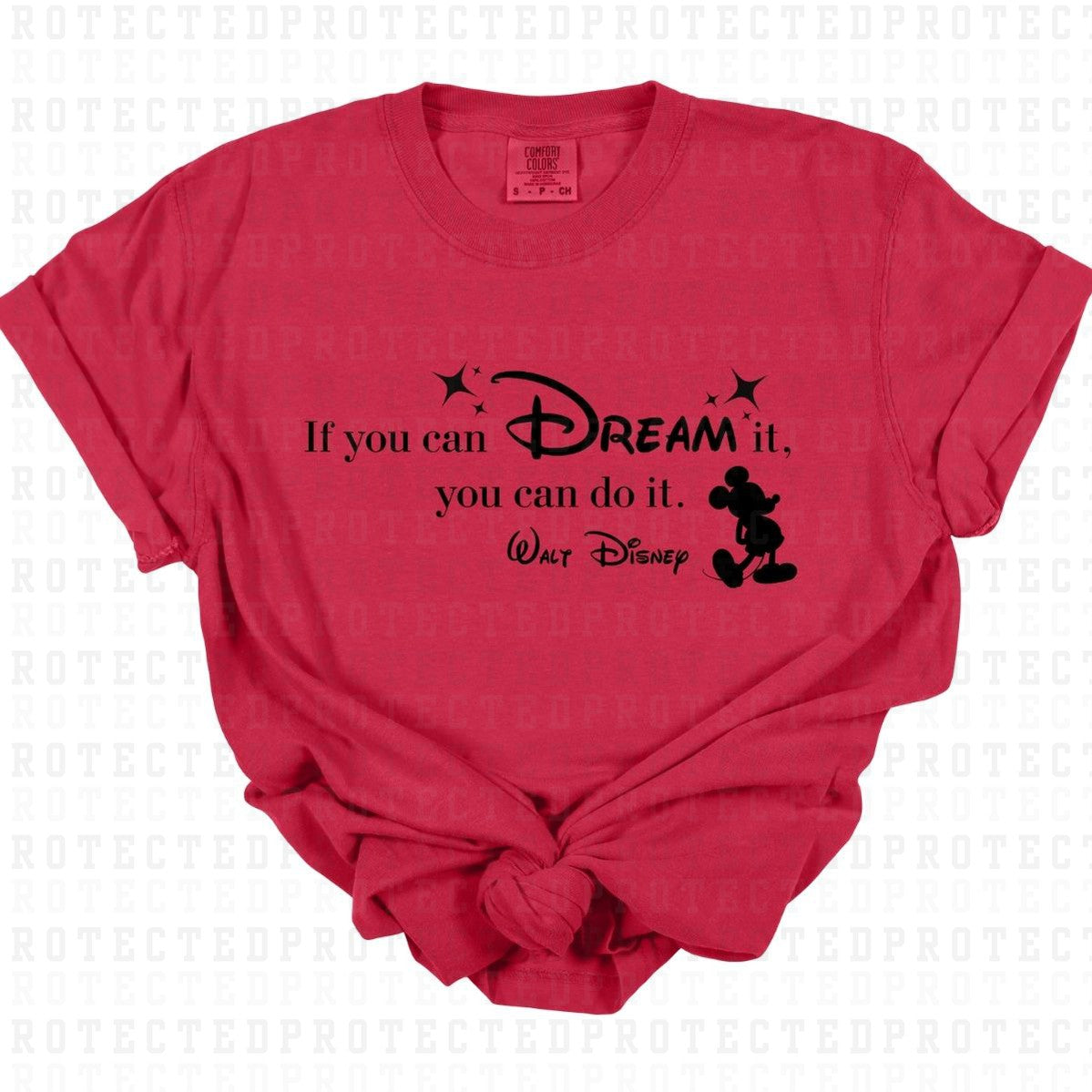 IF YOU CAN DREAM IT *SINGLE COLOR* - DTF TRANSFER