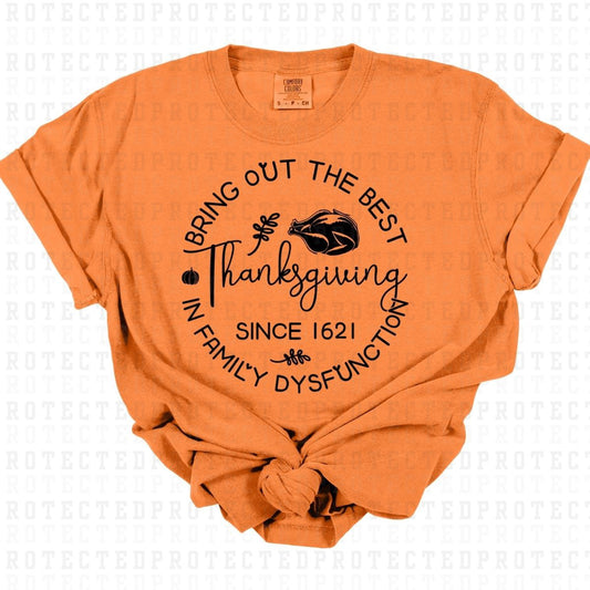 THANKSGIVING *SINGLE COLOR* - DTF TRANSFER