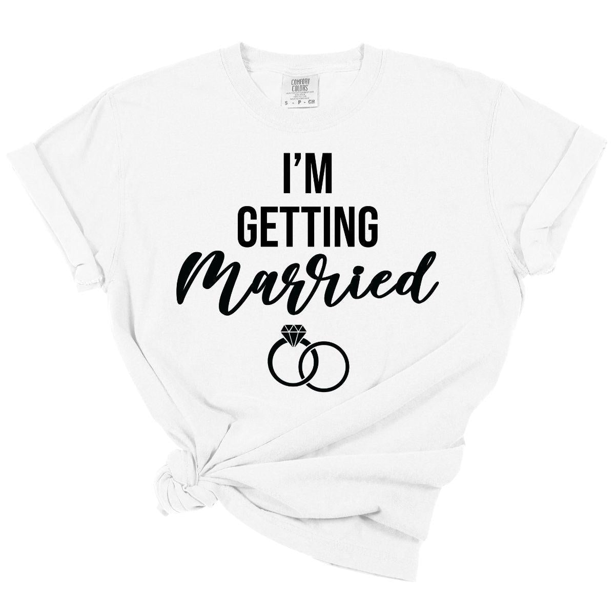 Im Getting Married Single Color Dtf Transfer Kai Rae Transfers