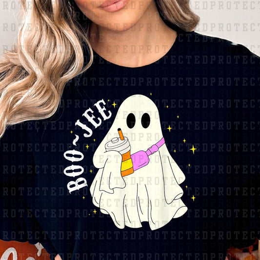 BOO-JEE *GHOST WITH COFFEE & CROSSBODY* - DTF TRANSFER