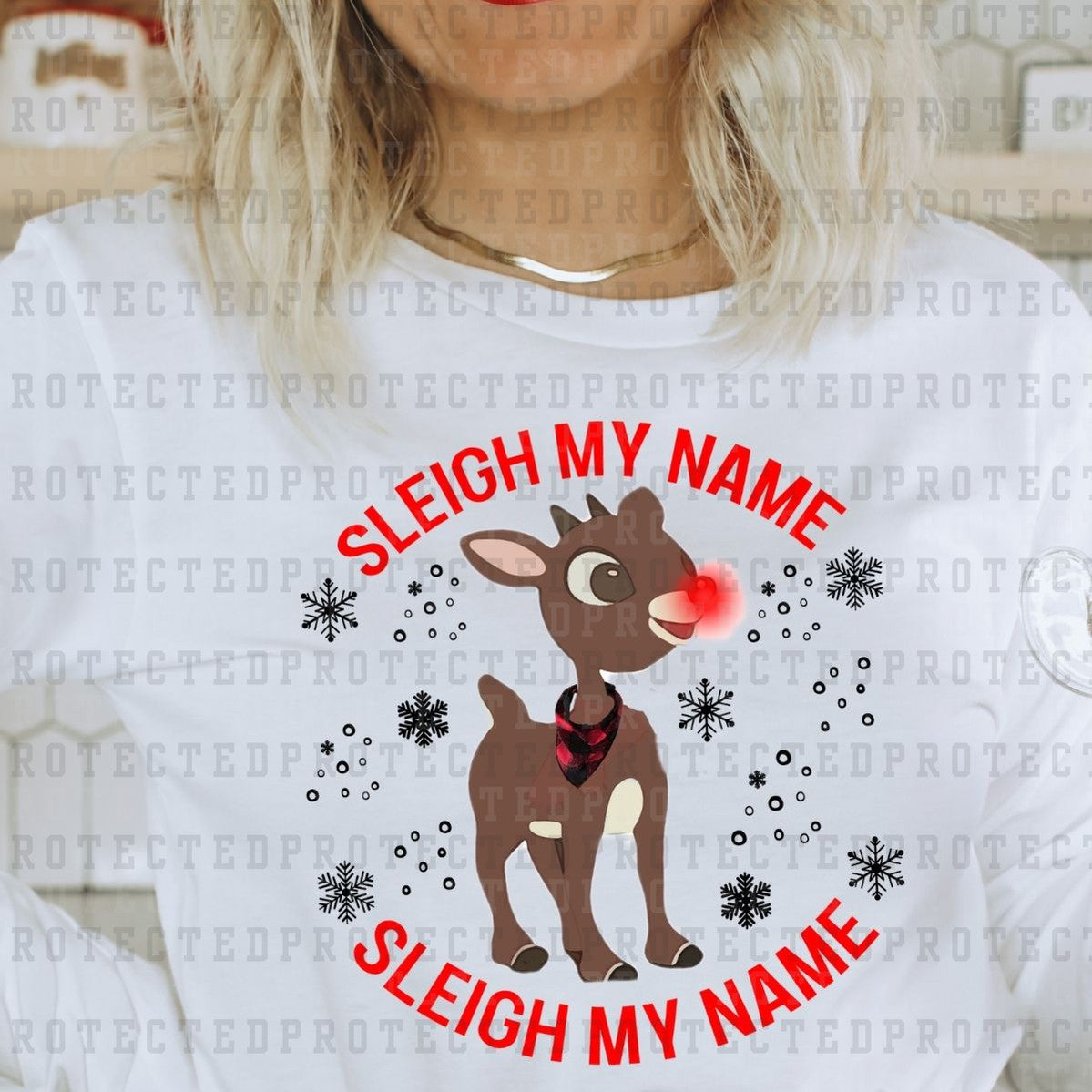 SLEIGH MY NAME SLEIGH MY NAME - DTF TRANSFER