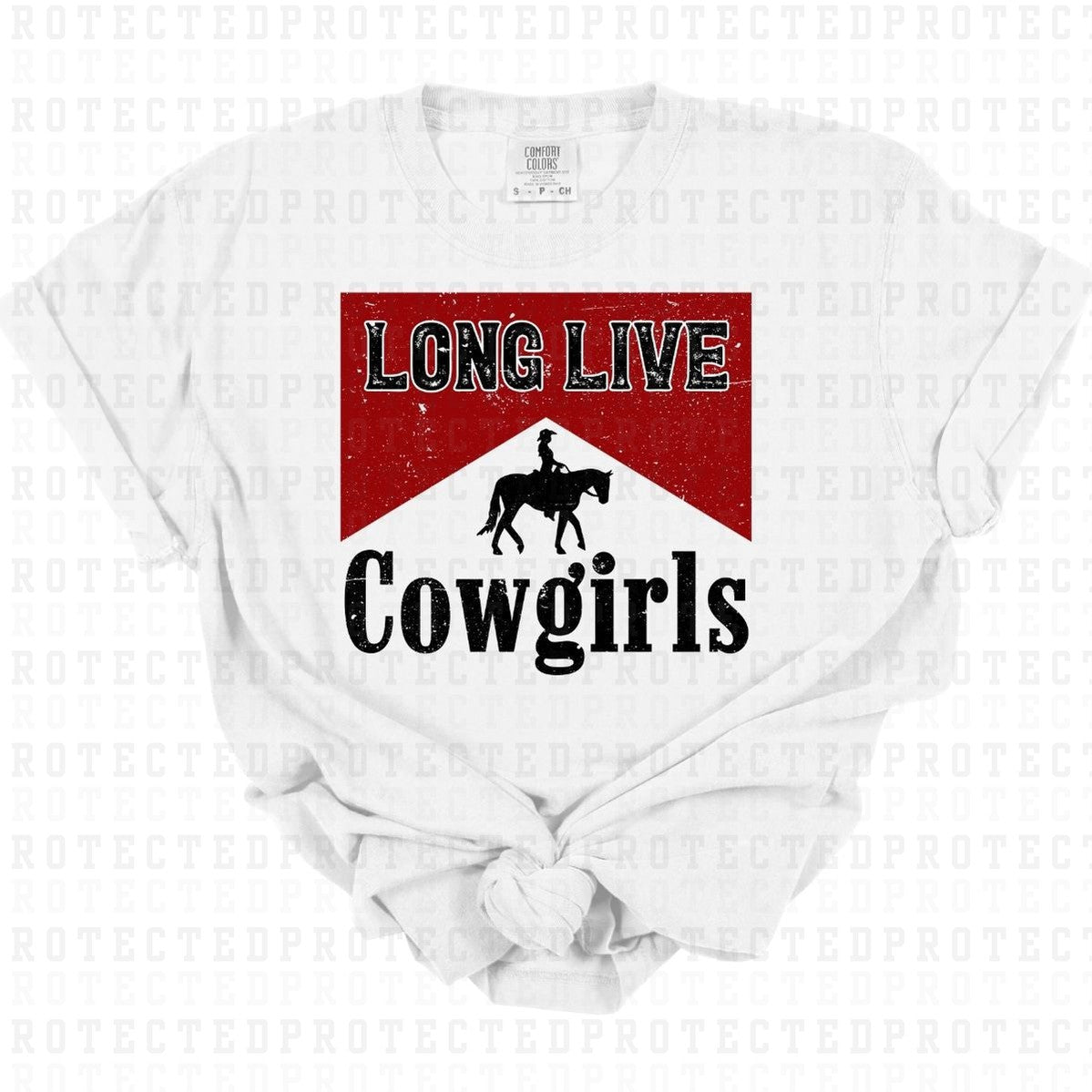 LONG LIVE COWGIRLS - DTF TRANSFER