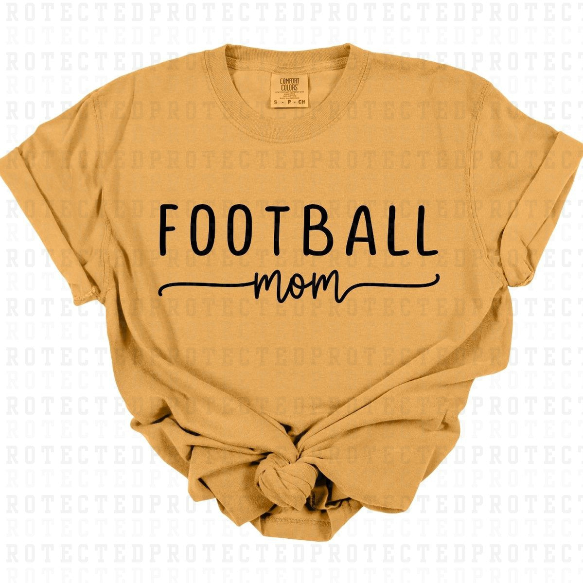 FOOTBALL MOM *SINGLE COLOR* - DTF TRANSFER