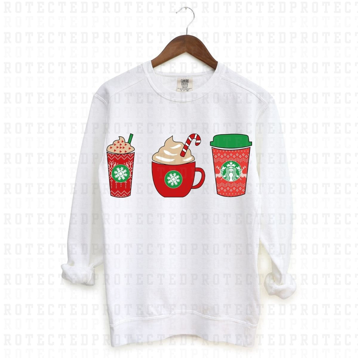 CHRISTMAS COFFEES - DTF TRANSFER