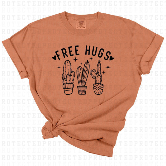 FREE HUGS *SINGLE COLOR* - DTF TRANSFER