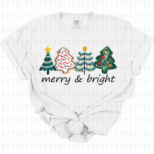 MERRY & BRIGHT - DTF TRANSFER