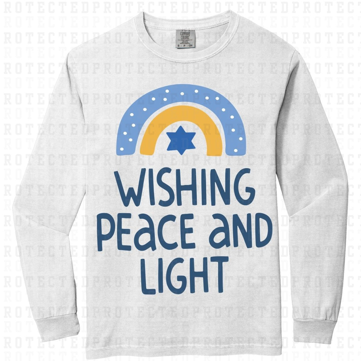 WISHING PEACE AND LIGHT - DTF TRANSFER