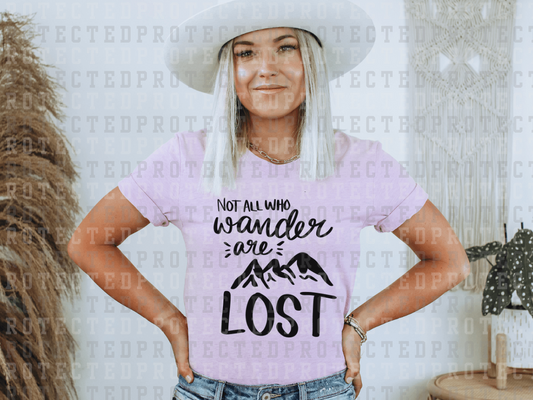 NOT ALL WHO WANDER ARE LOST - DTF TRANSFER - KAI RAE TRANSFERS