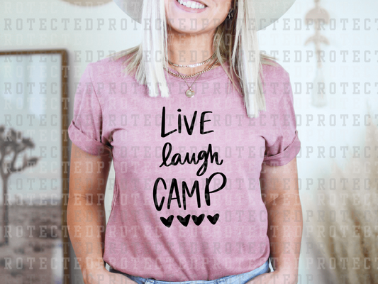 LIVE LAUGH CAMP - DTF TRANSFER - KAI RAE TRANSFERS