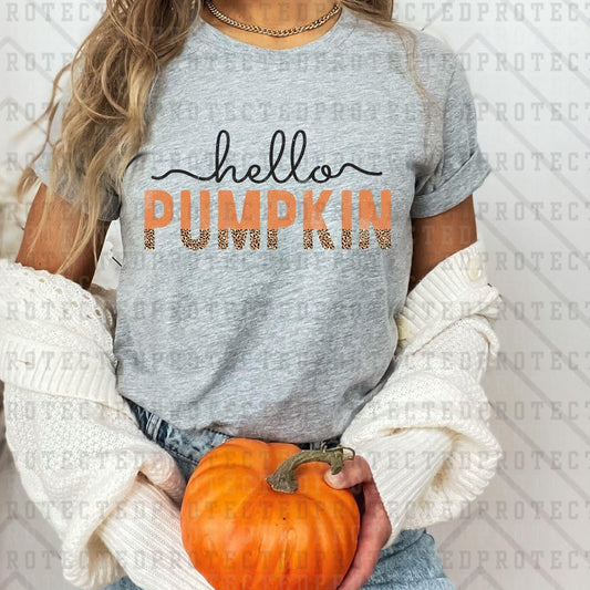 HELLO PUMPKIN - DTF TRANSFER