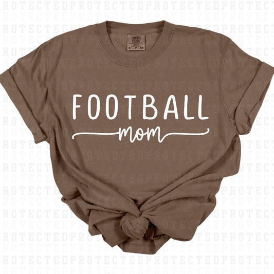 FOOTBALL MOM *SINGLE COLOR* - DTF TRANSFER