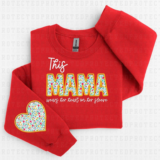 THIS MAMA *SLEEVE COMES IN 4"* (FULL FRONT+1 SLEEVE) - DTF TRANSFER